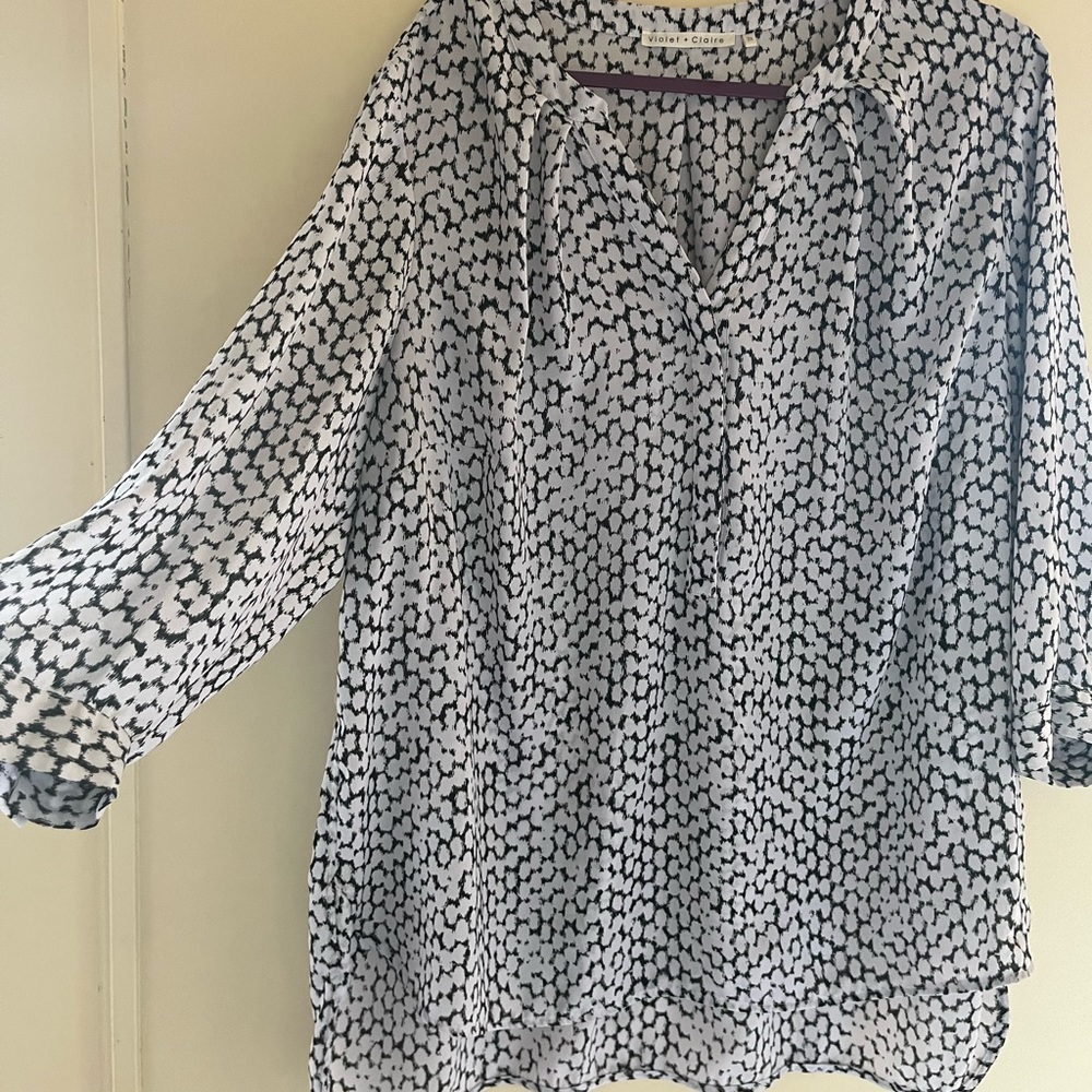 Violet and Claire Top